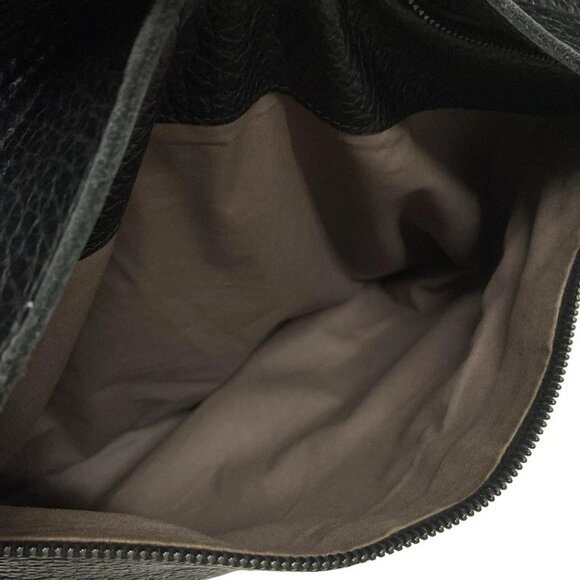 Auth BOTTEGA VENETA Cervo 221065 Black Leather Shoulder Bag - Picture 15 of 15